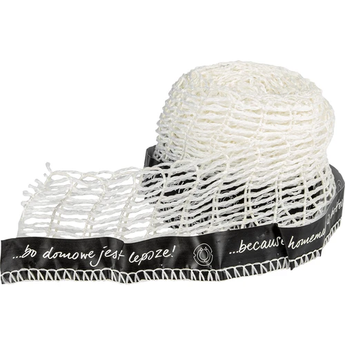 Rede elástica para charcutaria com etiqueta, 15 cm x 4 m, resistência térmica 125°C