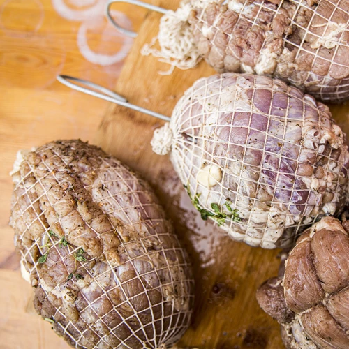 Rede para charcutaria branca 12,5 cm x 5 m, resistente a temperaturas até 220°C - 7