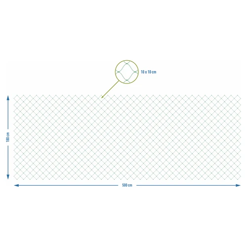 Rede para plantas trepadeiras, 1,8 x 5m - 3