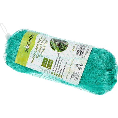 Rede para proteção contra pássaros, verde, 6 m x 6m - 2