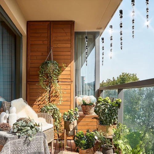 Repelente de aves – espirais refletoras prateadas, 6 unidades - 10