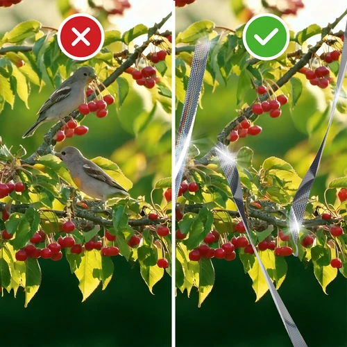 Repelente de aves — fita refletora, 80 m - 8