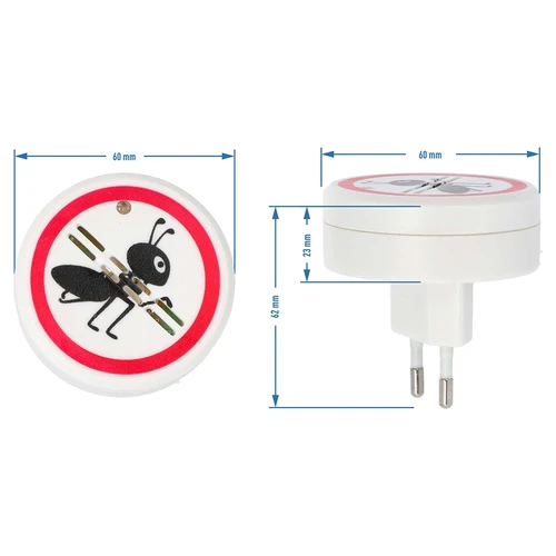 Repelente de formigas ultrassônico - para uso doméstico - 6