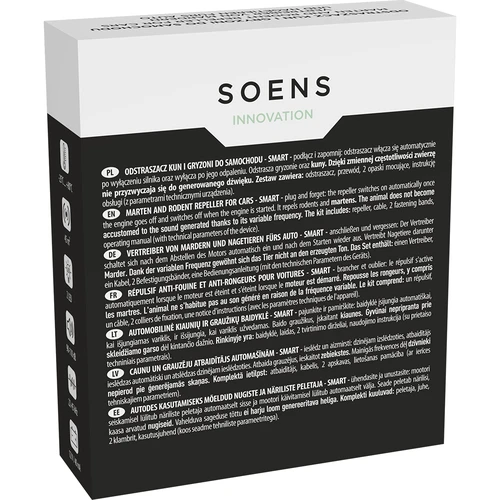 Repelente para automóvel contra fuinhas e roedores (ultrassónico) - 12