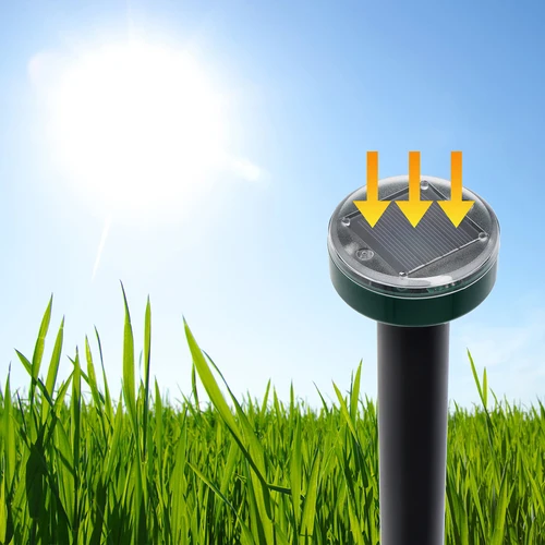 Repelente solar de toupeiras – proteção eficaz, segura e humanitária para o jardim, 1 un. - 10