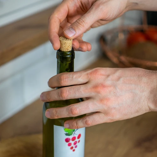 Rolha cónica natural Ø16/21 mm - aglomerada - 100 unid. - 6