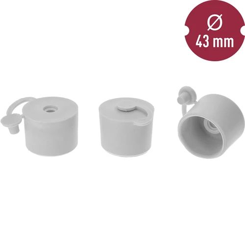 Rolha para balão diâmetro 43 mm com fecho - 2