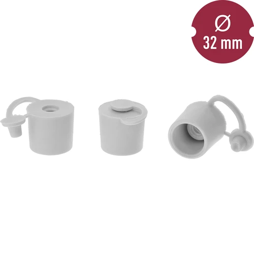 Rolha para balão fi 32 mm- com fecho - 2