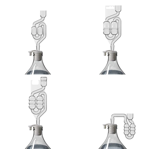 Rolha para garrafão fi 26/28 mm com fecho - 4