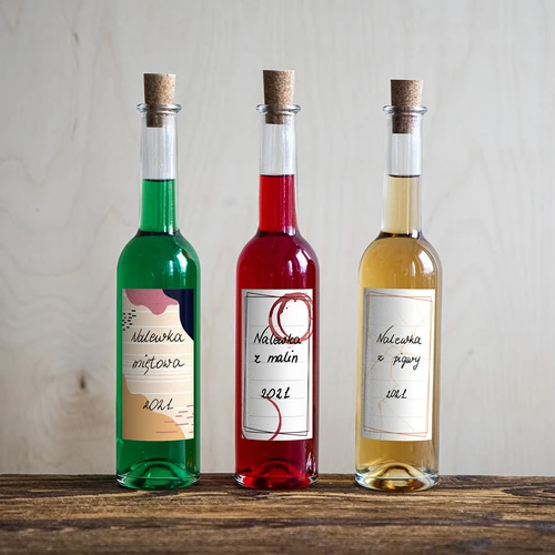 Rótulos autoadesivos para garrafas de vinho MIX 65/115 mm - 20 unid. - 9