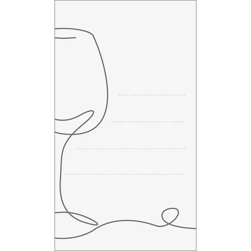 Rótulos autoadesivos para garrafas de vinho MIX 65/115 mm - 20 unid. - 3