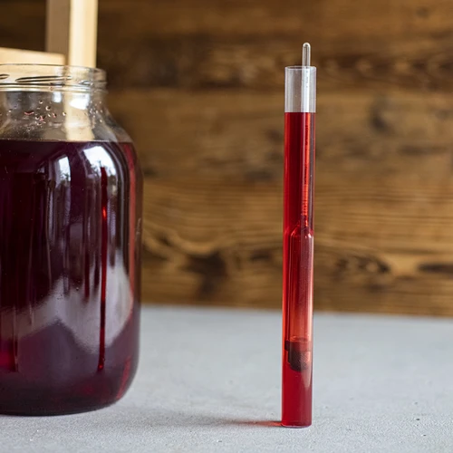 Sacarímetro (areómetro) para vinho em proveta inquebrável - 5
