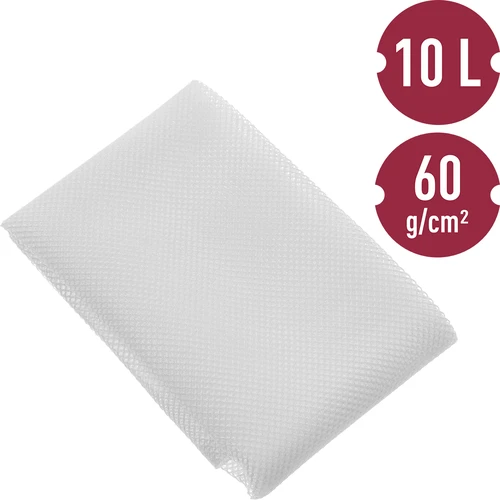 Saco filtrante para prensa de armação 10 l 60g/cm2 - 2