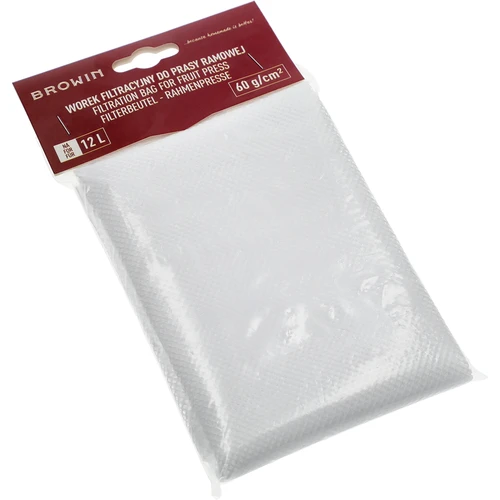 Saco filtrante para prensa de armação 12 l 60g/cm2 - 3