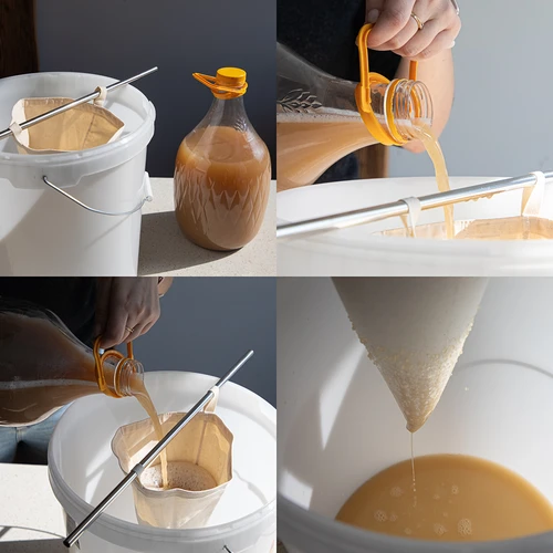 Saco para filtrar mosto - Cónico - 12 L - 3