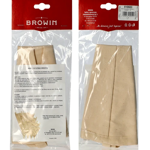Saco para filtrar vinho e licores - cónico, 3 L - 2