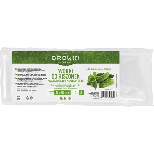 Sacos para fermentação – para barril de 130 L – 3 unid.