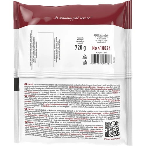 Sal de cura 720 g - 2