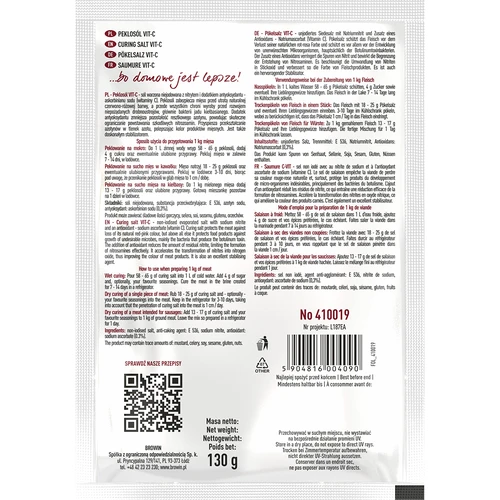 Sal de cura Vit-C - 130 g - 2