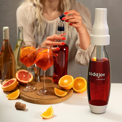 Saturador para água e bebidas + 10 cartuchos - 12