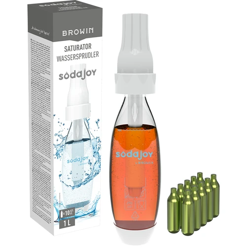 Saturador para água e bebidas + 10 cartuchos - 2
