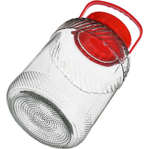 Słoik 3 L z plastikową pokrywą - 4