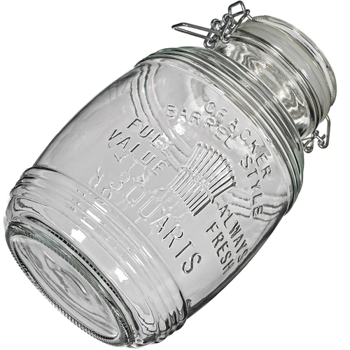 Słoik beczkowy "OLD" 3L z zamk. mech. - 5