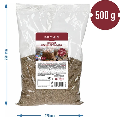 Słoikówka - mistura de ervas e especiarias, 500 g - 3
