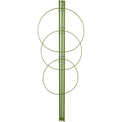 Suporte anelar para plantas 3 anéis 0,5m  - 1 