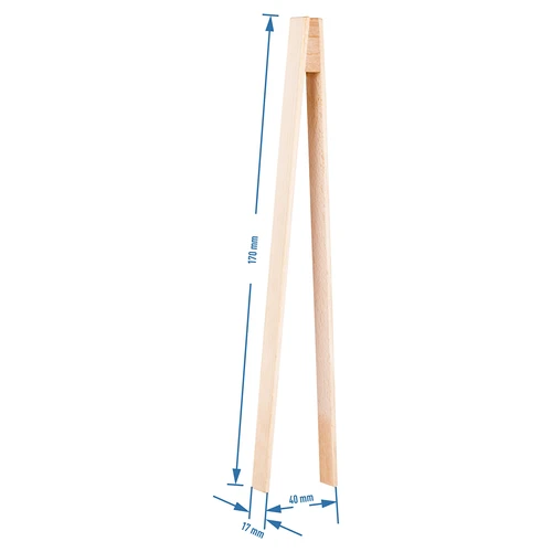 Szczypce drewniane 17 cm - 2