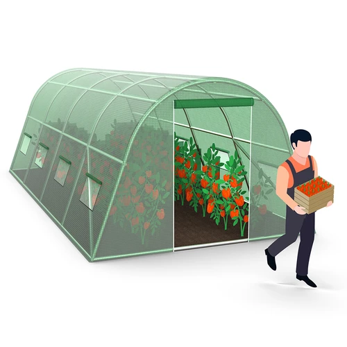 Szklarnia ogrodowa (foliowa) 3x6x2 m - 15