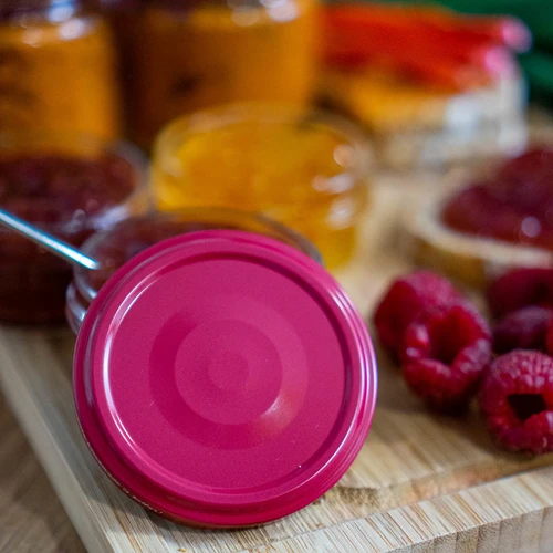 Tampa bordeaux Ø 66 - 10 unid. - 10