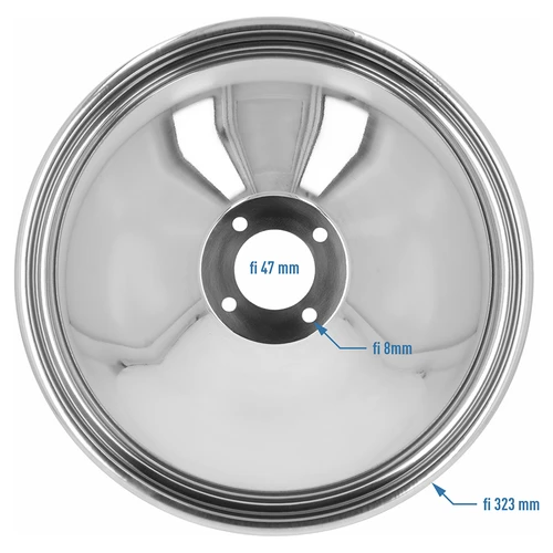 Tampa Convex 18 L para recipiente de aço - 4