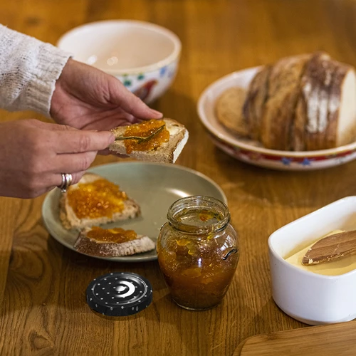 Tampa de rosca Ø 53 com bolinhas - sortido, 10 unidades - 11