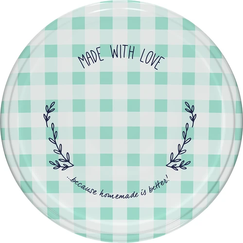 Tampa de rosca Ø 82/6 xadrez - 10 un. - 2