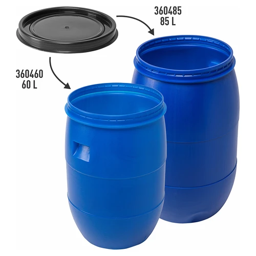 Tampa de rosca para barris com aro 60 e 85 L, fi 33,5 cm - 3
