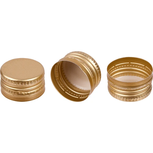 Tampa de rosca para garrafas Ø 28/18 - dourada - 8 unid. - 3