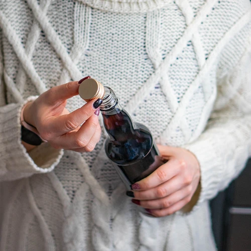 Tampa de rosca para garrafas Ø 28/18 - dourada - 8 unid. - 7