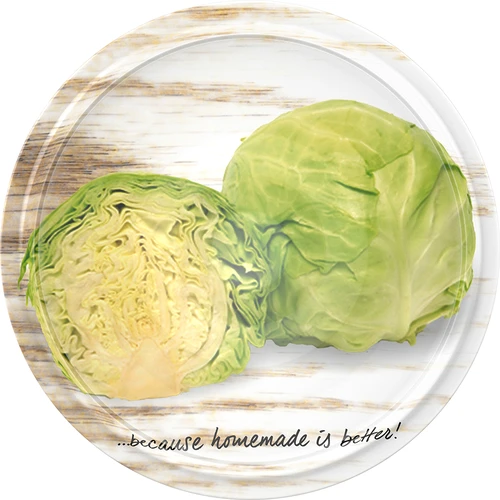 Tampa fi 66/4 com motivo de legumes - 10 unid. - 10