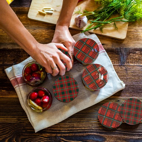 Tampa fi 82/6 xadrez escocês, sortido, 10 unid. - 7