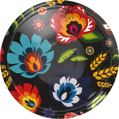 Tampa fi82/6 Folk preto - avulso  - 1 
