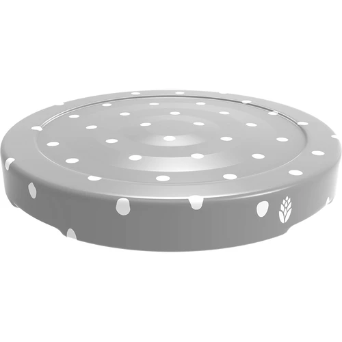 Tampa Ø 43 mm às bolinhas (cores sortidas) - 10 unid. - 8