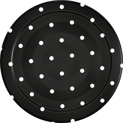 Tampa Ø 43 mm às bolinhas (cores sortidas) - 10 unid. - 3