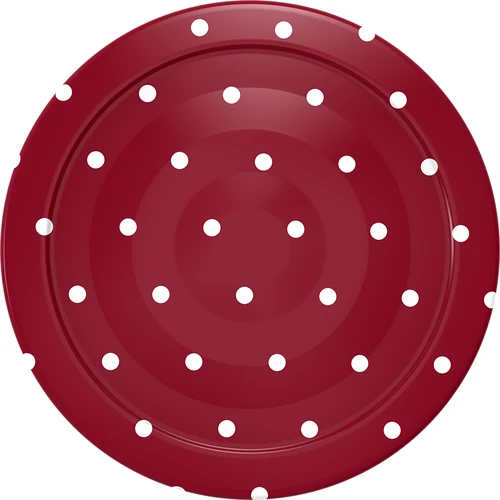 Tampa Ø 43 mm às bolinhas (cores sortidas) - 10 unid. - 4