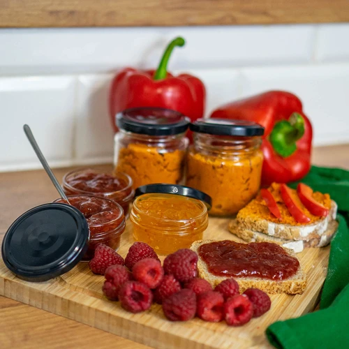 Tampa Ø 66/4 preta - 10 unid. - 9