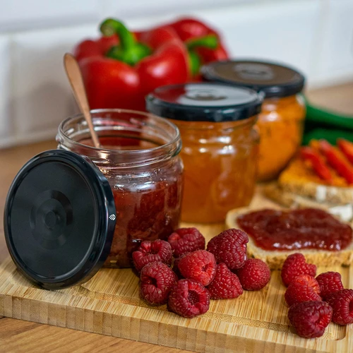 Tampa Ø 82/6 preta - 10 un. - 9