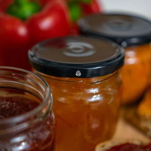 Tampa Ø 82/6 preta - 10 un. - 10