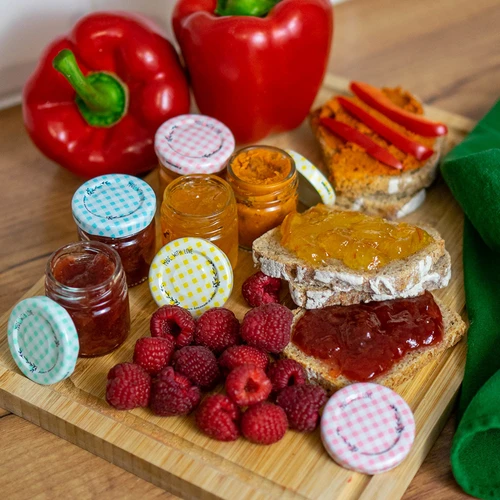 Tampa twist-off fi 43 xadrez - 10 unidades - 11