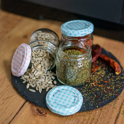 Tampa twist-off fi 43 xadrez - 10 unidades - 13