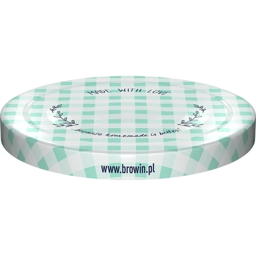 Tampa twist-off fi 43 xadrez - 10 unidades - 3